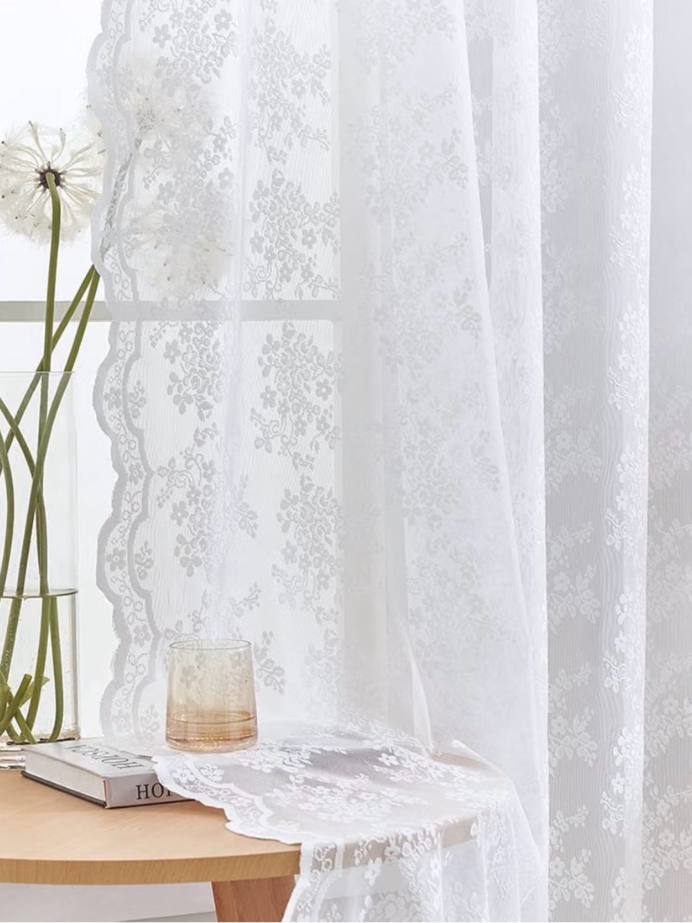 Shabby Chic Lace Curtains